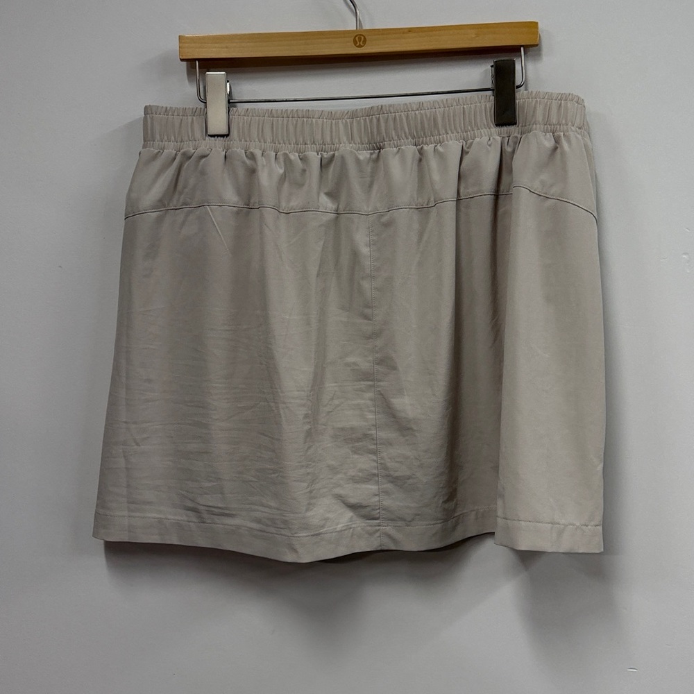Prana Railay Snap Up Skort - cream Athletic Sporty Outdoors xl - Picture 5 of 6